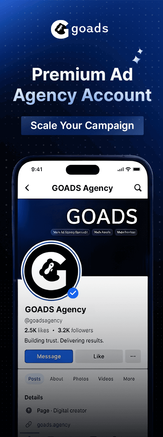 GOADS — premium agency ad accounts