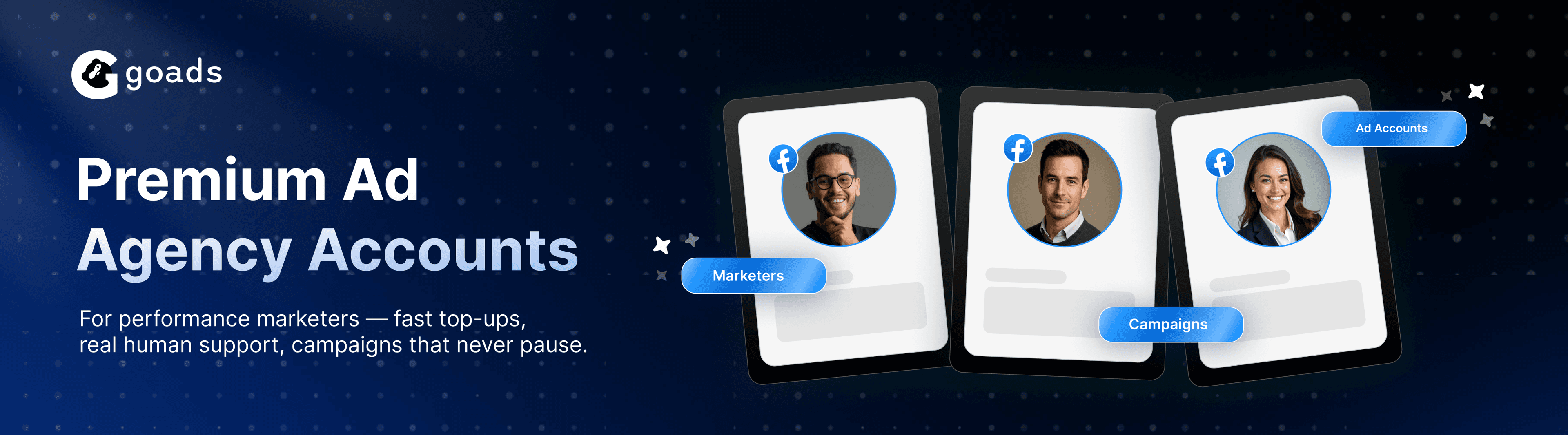 GOADS — premium agency ad accounts